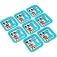 thumbnail image 2 of 7" Mickey Mouse Square Paper Party Plate, 8ct, 2 of 2