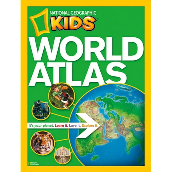 Pre-Owned National Geographic Kids World Atlas Paperback