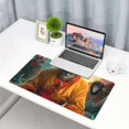 thumbnail image 5 of Bingfone Moonlit Hairless Cat Monk Large Gaming Mouse Pad,Extended Desk Mousepad with Stitched Edges,Non-Slip Base,Water Resist Keyboard Pad for Gamer, Office & Home, 29.5 x 16 in, 5 of 6