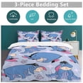 thumbnail image 5 of Eeyore 3-Piece Bedding Set Bed Sheets Duvet Cover Pillowcases Pillow Shams Quilts Covers Adult Kids, 5 of 8