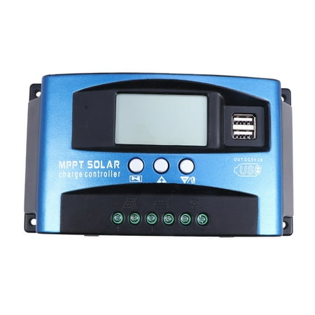 

YARNOW Solar Charger Controller Solar Panel Battery Intelligent Regulator 12V24V USB Mobile Phone Charger Solar Panel Power Controller 40A