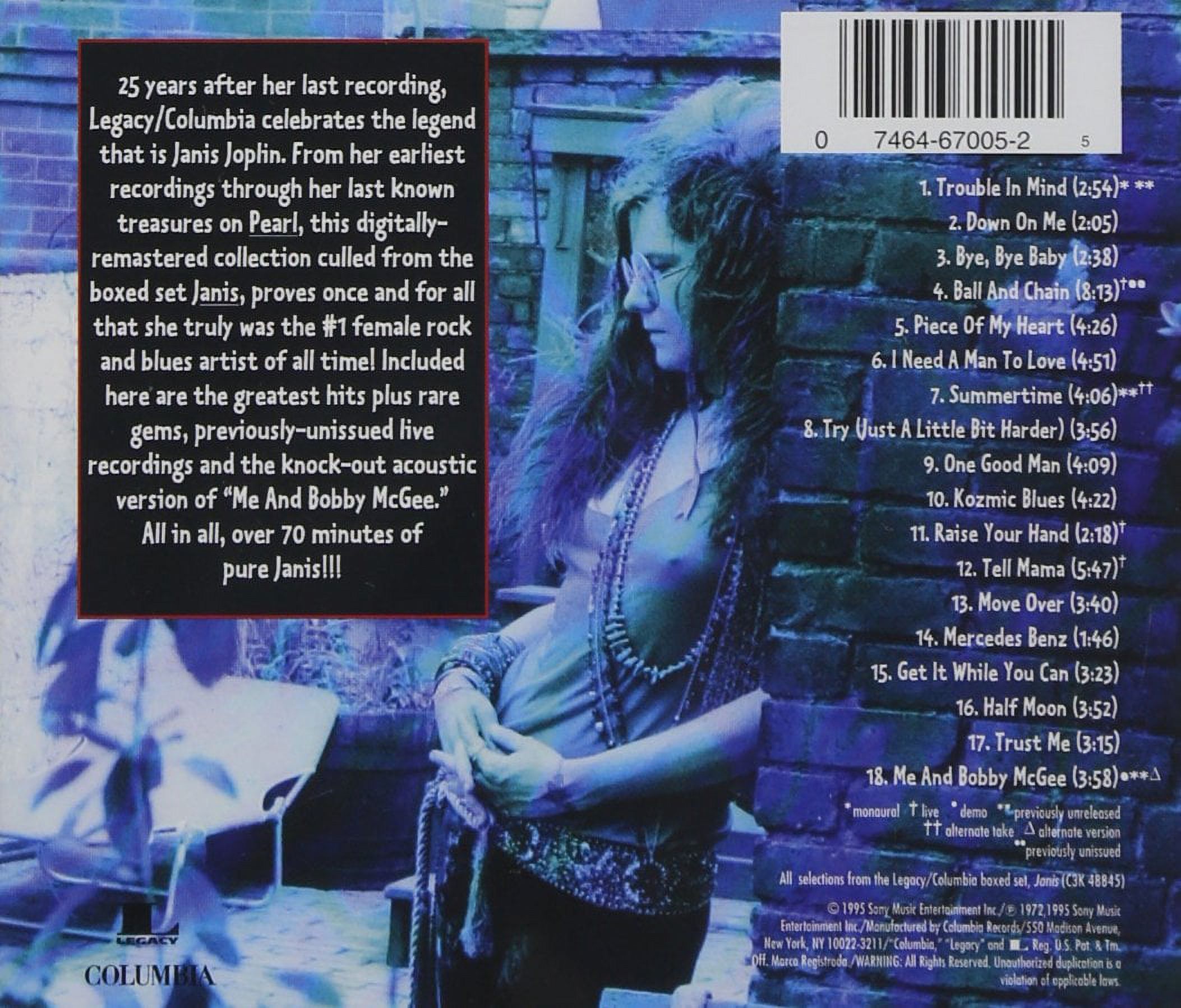カフェイン ホントノジブン CD Janis Joplin - 18 Essential Songs - Music & Performance - CD