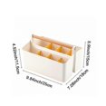 thumbnail image 3 of Desk Organizer Multi-Functional Carry Divided Office Storage Tote Plastic Pencil Pen Holder Station, 3 of 5