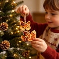 thumbnail image 3 of Dried Orange Slice Christmas Ornament Animal Shaped Natural Hanging Tree Decor Design D, 3 of 7