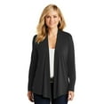 thumbnail image 2 of Port Authority L5430 Ladies Concept Knit Cardigan, Grey Smoke, 4XL, Cardigans for Women, 2 of 4