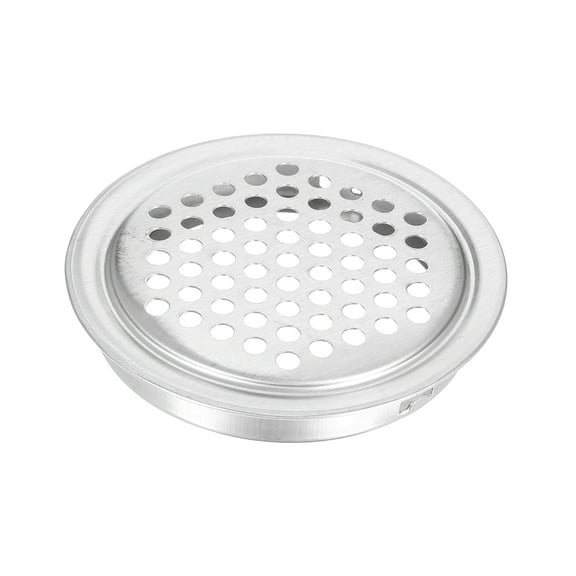 Uxcell Floor Drain Cover,, 2.3 Inch Stainless Steel Anti Block Drain Cover for Outdoor Bathroom Kitchen, 52 Flat Mouth