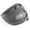 Dark Gray, variant on YAHHU Open Face Motorcycle Helmet Visor 3-Snap Bubble Lens Anti-Fog Anti-UV Wind Shield Replacement for Street Sport Bikes Universal Fit, Clear