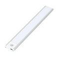 thumbnail image 4 of Luz de movimiento debajo del gabinete, USB, regulable para talleres, habitaciones de hotel, pasillos de cocina, pasillos 30cm Plata, 4 of 9