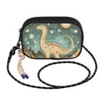 thumbnail image 2 of FORMRS Mini Crossbody Bag for Women Adjustable Shoulder Rope Travel Casual Phone Purse, Dinosaur with Stars, 2 of 7