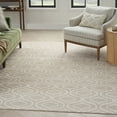thumbnail image 2 of Nourison Jubilant Contemporary Beige 5'3" x 7'3" Area Rug (5x7), 2 of 8