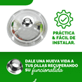 thumbnail image 2 of Pomo Para Tapa De Olla Repuesto Universal Cromado 4 pz =, 2 of 6