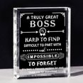 thumbnail image 1 of Figura decorativa Movdyka Crystal Boss para escritorio, 10 x 8 x 3 cm, 0,5 kg, 1 of 7