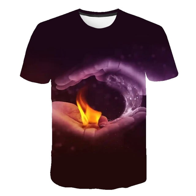 Nuevas camisetas de verano con llama para niños, ropa de dibujos animados de Anime, camisetas casuales, ropa para niños, niñas, niños, camisetas con estampado 3D, disfraces 6M Gao Jinjia LED