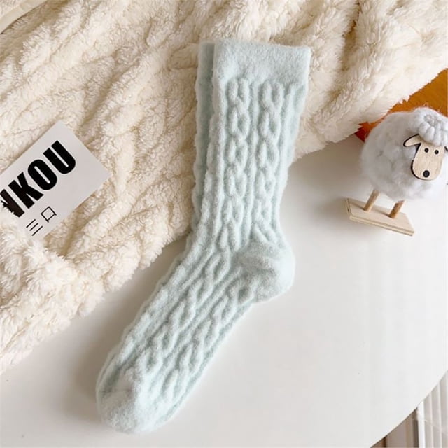 Socks Warm Soft Winter Comfort Thickened Warm Sleeping Socks For Women Sports Socks