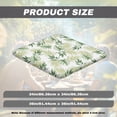 thumbnail image 6 of FKELYI Green Palm Leaf Print Square Fitted Table Cover Anti-Dust Tablecloth with Elastic Edge Card Tables Top Cover Kitchen Accessories Home Decoration, 34x34 inch, 6 of 6