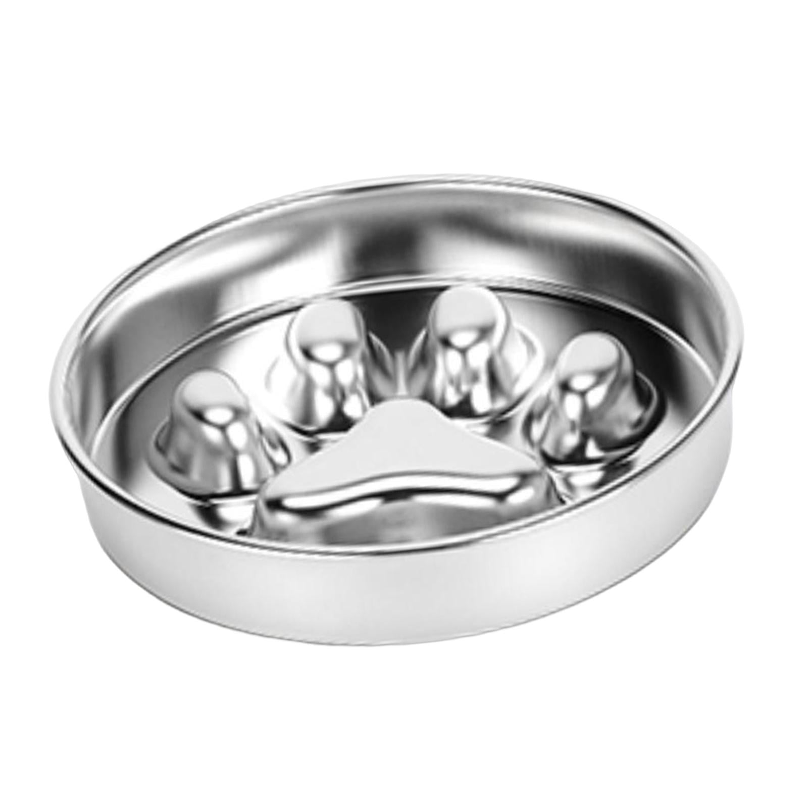 Slow Feed Dog Bowl for Raised Pet Feeders - 4-Cup Star Maze Bowl for Feeder Holes