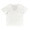 thumbnail image 5 of ZHOGXU Men's T Shirt Summer Short Sleeved Crew Neck Solid Color Pocket Comfortable Breathable Top For Casual Daily Wear,White,Xl, 5 of 8
