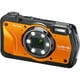 thumbnail image 2 of Ricoh WG-6 Waterproof Digital Camera (Orange) + 64GB Extreme Pro SD Card + Small Case + Selfie Stick + Memory Card Wallet + SD Card Reader + 6Ave Cleaning Kit Ricoh 3853_AG1_G1, 2 of 7