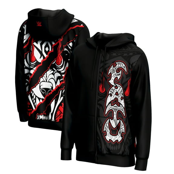Youth ProSphere Black Jacob Fatu Claw Mark Full-Zip Hoodie