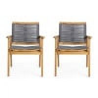 MAYEERTY Patio Armchair Set of 2 - Outdoor Dining Chairs for Patio/Backyard