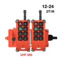 thumbnail image 2 of F21-E1B VHF/UHF Industrial Wireless Radio Crane Remote Control 2 Transmitters 1 Receiver For Hoist Crane Lift ,Stability, 2 of 7