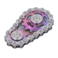 thumbnail image 1 of Cadenas De Piñones Juguete De Descompresión, Reduce La Ansiedad Alivio Del Estrés Bolsa De Almacenamiento Relajante Cadena De Bicicleta De Metal Engranajes Juguete Sensorial, 1 of 7