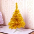 thumbnail image 3 of CASAFUN Silver Christmas Tree 30cm Tinsel Artificial Small Mini Xmas Pine Trees Decorations Tabletop Centerpiece Mantel Home Decor, 3 of 8