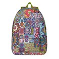 thumbnail image 1 of Geometric Aesthetic Lightweight Backpack – Boho Style Daypack for Daily Commute, Gym, Campus, or Travel, 1 of 3