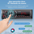 thumbnail image 2 of Auto Estereo Coche Reproductor Mp3 Radio Con Bt Aux Usb Sd, 2 of 4