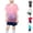 Pink, variant on ATOGUTA Kid Football Outfit Kids Athletic Outfits Youth Football Training Uniform Fans Basketball Sport Short Set Size 4T-13, White