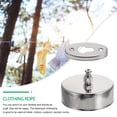 thumbnail image 4 of Shisuyan 1Set Retractable Outdoor Clothesline Portable Nylon for Outdoor Use, 4 of 9