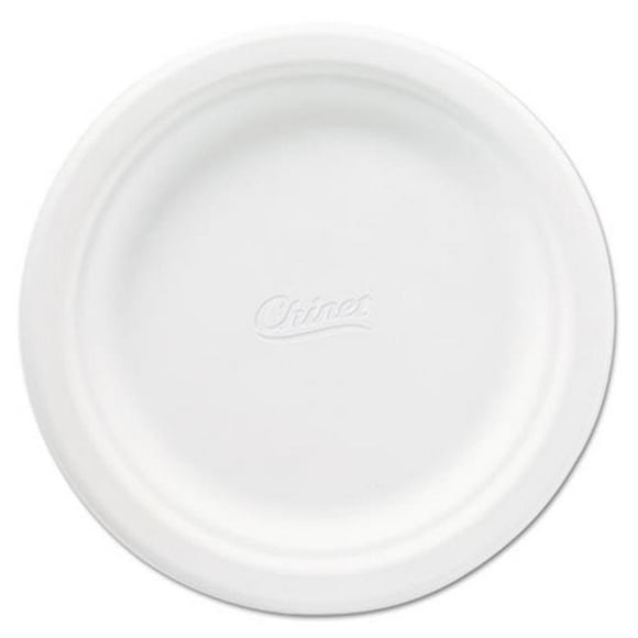 Huhtamaki HUH21226CT 6.75 in. Chinet Classic Round Paper Plates, White