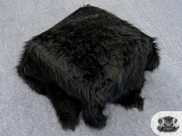 Faux Fake Fur Fabric Teddy Bear Animal Fun Toy Thick Warm Long Pile Rug Throw 