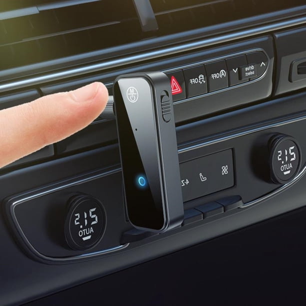 Xihbxyly Artículos En Liquidación Transmisor Bluetooth para Automóvil, Adaptador Bluetooth 5.0 En 3,5 Mm con Entrada Auxiliar E-Dog, Adaptador Bluetooth 2 En 1 para Tv, Sistema Doméstico Estéreo, Aur