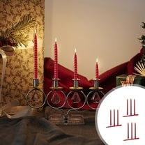 AuroraX Fall Taper Candles Set Long Spiral Birthday 12 Pack Unscented Candles with Cotton Wicks,Home Christmas Wedding Decor Birthday Gifts for Women & Men