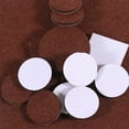 thumbnail image 4 of OULII 104Pcs Felt Floor Protector Pads Anti Skid Coffee for Office Use, 4 of 7