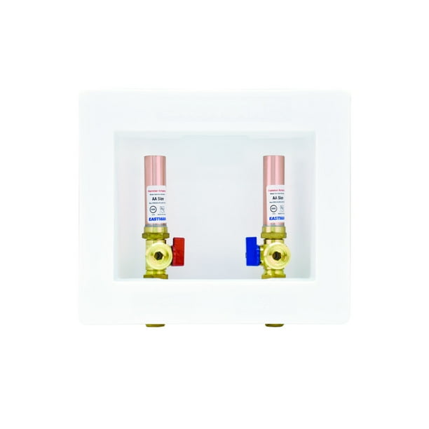 Eastman 60253 Center Drain Washing Machine Outlet Box with Hammer