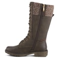 thumbnail image 3 of Spring Step Yosemite Waterproof Winter Boots for Women | Women's Booties with Comfortable Lace Up with Zipper, Stylish Sweater Trim and Calf High Fit, 3 of 9