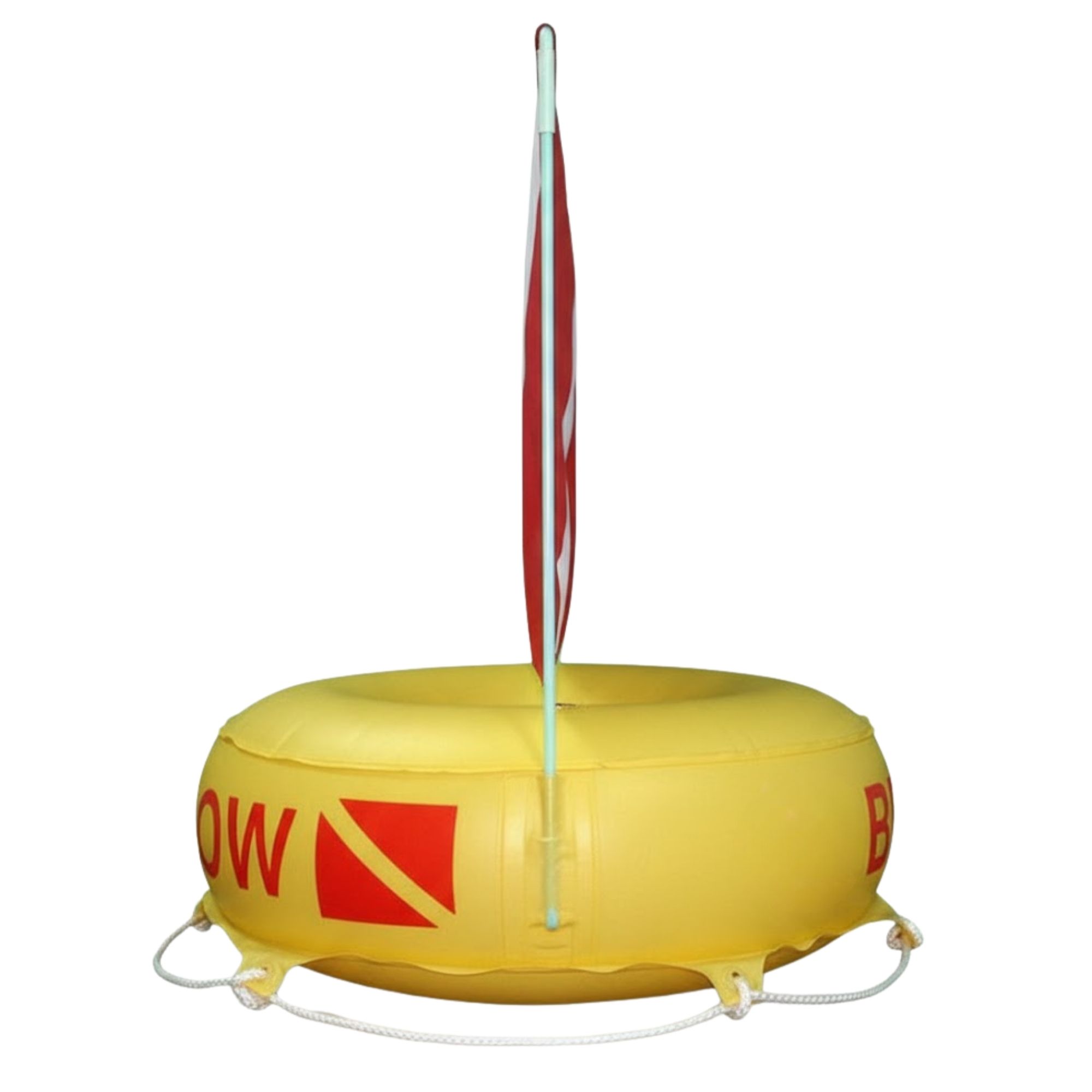 Scuba Diving Deluxe Diver Below Inflatable Float & Flag Bouy
