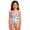 Royal Blue, variant on Grblisyd 4th of July Girls Swimsuit Star Striped One Piece Swimwear Crew Neck Bathing Suit 1-10Y