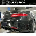 thumbnail image 3 of W217 Carbon Fiber Rear Trunk Spoiler for Mercedes-Benz S-Class S63 S65 Coupe C217 S500 S550 S560 2-Door 2015-2020, 3 of 8
