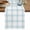 White, Blue, Sky Blue, variant on Grey Checkered Short Table Runner 60 Inches Long, Rustic Farmhouse Buffalo Plaid Cotton Linen Table Runners Dresser Scarves, Fabric Tabletop Scarf Furniture Cover for Home Dinner Party Decor 13"x60"