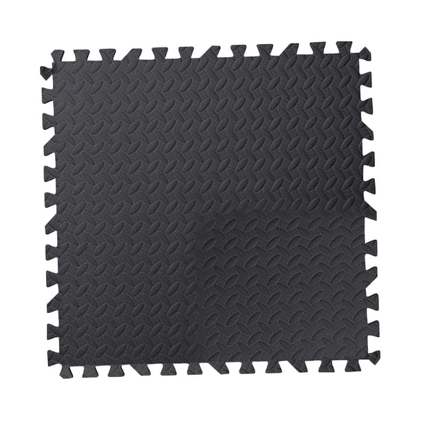 Colchoneta de ejercicios con forma de rompecabezas, baldosas de espuma entrelazadas, suelo protector y acolchado 30cmx30cmx1.2cm