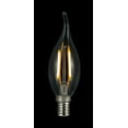 thumbnail image 2 of Lumimate 3.5W (40W Equivalent) LED Vintage Filament Clear Light Candle Bulb,2700K Clear Soft White 350LM, E12 Base, CA10,B35C Flame Shape Bent Tip,UL Listed,RoHS,Dimmable（6-Pack）, 2 of 2