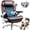 Brown, variant on 800LBS High Capacity Office Chair for Various Body Types with High Back, Wide Seat and Adjustable Lumbar Support, Computer Desk Chair with Multi-Angle Adjustable Flip Arms for Home Office