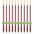 thumbnail image 3 of Lot de 10 Pointes de Billard ASKA L3 Rouges, 58 Pouces Érable Canadien, Pointe Rigide 13 mm, Poids Mixtes, 3 of 5