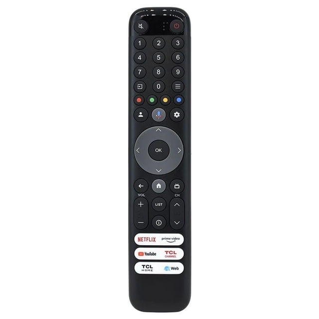 RC833 GUB1 Voice Remote Control for TCL Smart TV C645 P745 C745 LC645 C845 Series