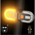 thumbnail image 7 of LmnLft USB Rechargeable Bike Turn Signal Lights - Wireless Waterproof Bicycle Tail Light with Remote Control for Mountain Road Cycling Safety Kit, 7 of 7