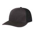 thumbnail image 1 of TOPTIE Mens 6 Panel Trucker Cap, Adjustable Snapback Summer Mesh Hat for Outdoor Sports, 1 of 8