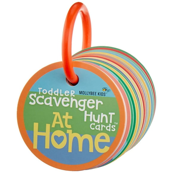 Mollybee Kids Toddler Scavenger Hunt Cards At Home Toddler Activity Ages 2 3 Indoor Scavenger Hunt Game